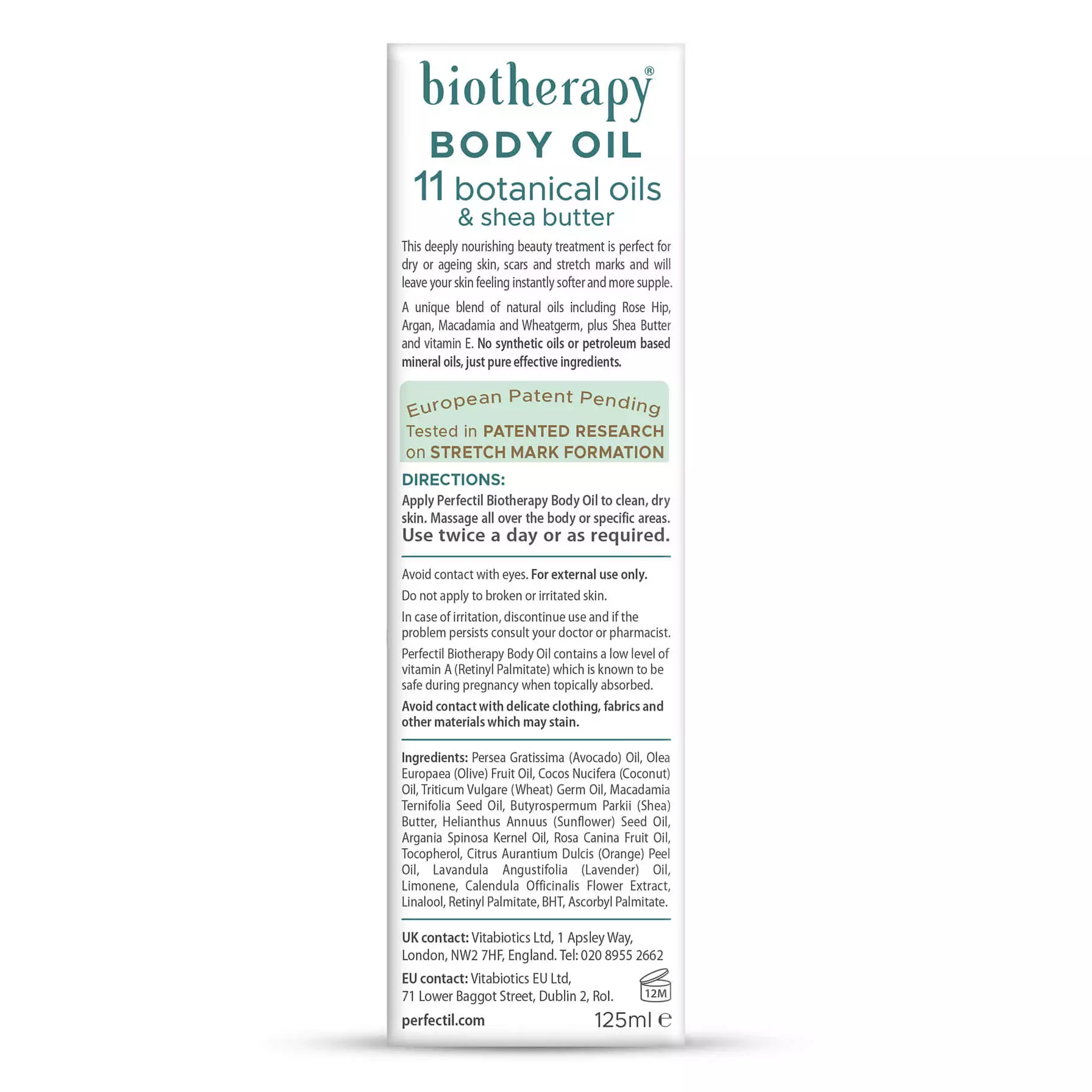 Perfectil Biotherapy Body Oil - Image 3
